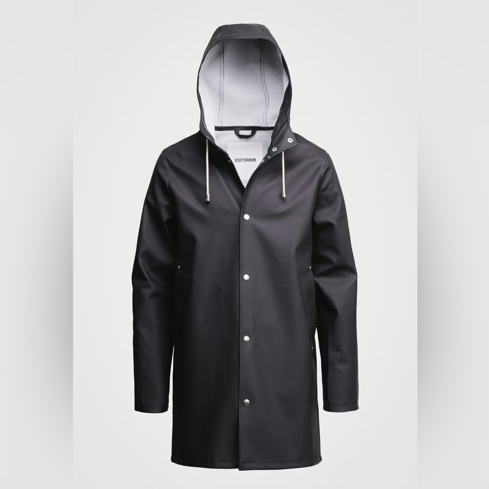 Stockholm Raincoat, Small Black | Stutterheim